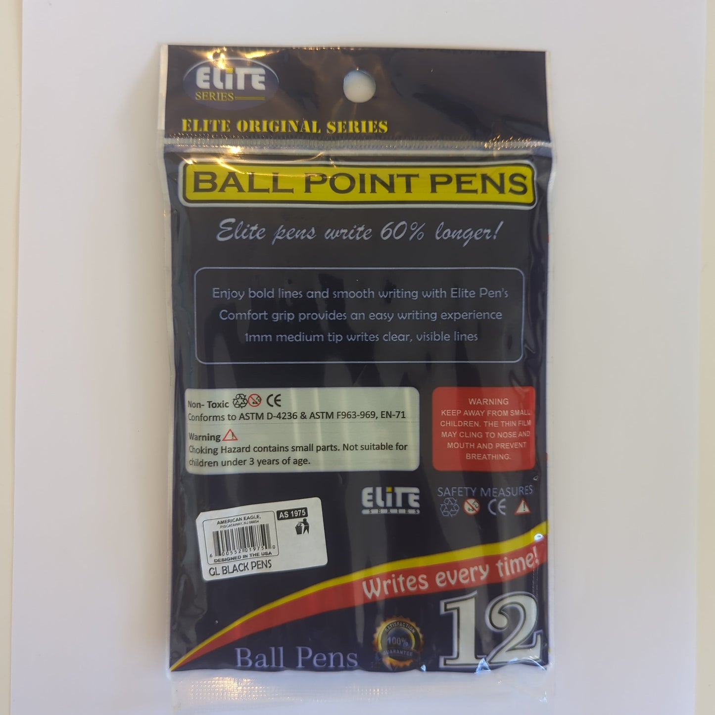 Ballpoint pens black