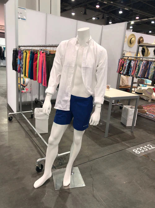 Headless Full Body  White Glossy Male CHARLES FB261