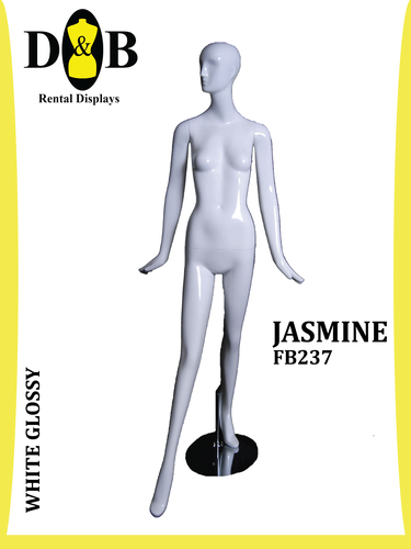 Egghead Full Body (Abstract Style), Glossy White, Female JASMINE FB237