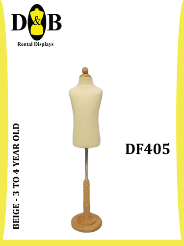 Dress Form (3 to 4 Year Old) Beige, Kid DF405